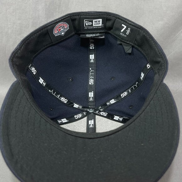 Tacoma Rainiers New Era 5950 MiLB Fitted 7 5/8 Hat Navy Seattle Mariners Mens - Picture 14 of 15